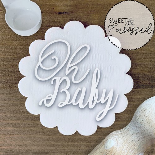 Baby biscottiera timbro - oh,