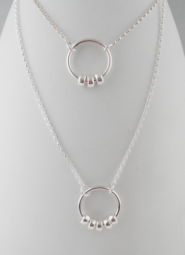 Collana milestone argento - collana,