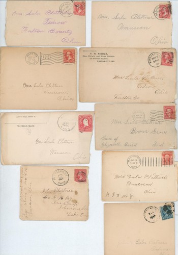 C1900 wauseon lotto - c1900, lettere