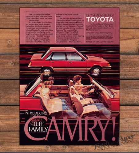 Pubblicità toyota camry - pubblicità,